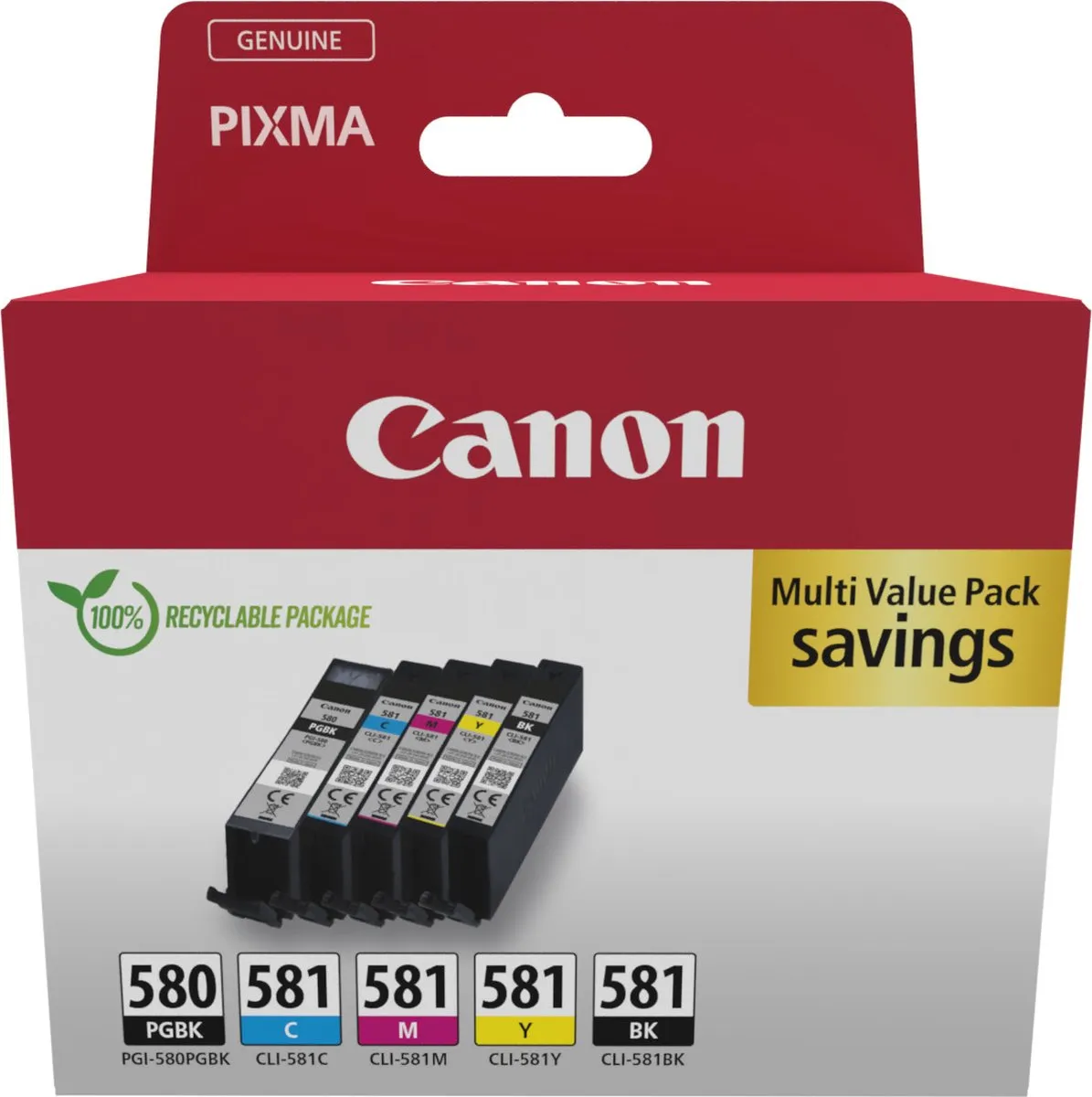 Canon PGI-580/CLI-581 Inktcartridges
