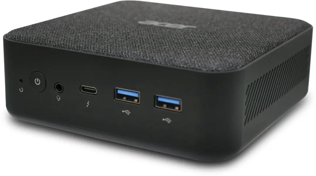 Acer Revo Box RB102 R5710 Mini PC - AMD Ryzen 5 7430U 16GB 512GB SSD - Zwart