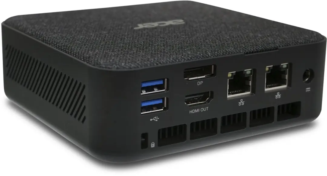 Acer Revo Box RB102 R5710 Mini PC - AMD Ryzen 5 7430U 16GB 512GB SSD - Zwart
