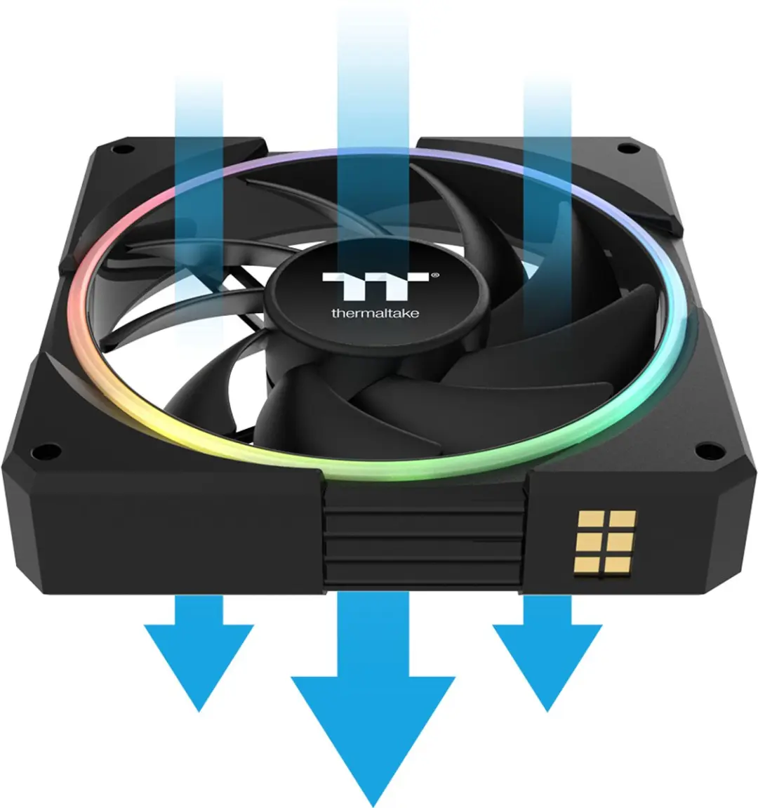 Thermaltake TS120 EX RGB Ventilator 3x120mm PWM - Zwart