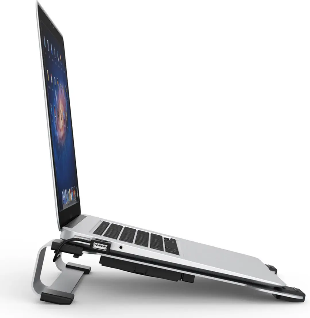 ORICO ORI-NA15-SV Laptopkoeler - 2 Ventilatoren - Zilver