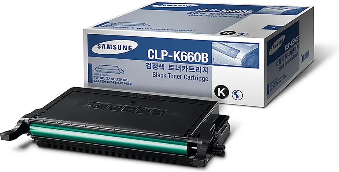 HP CLP-K660B Tonercartridge Zwart ST906A