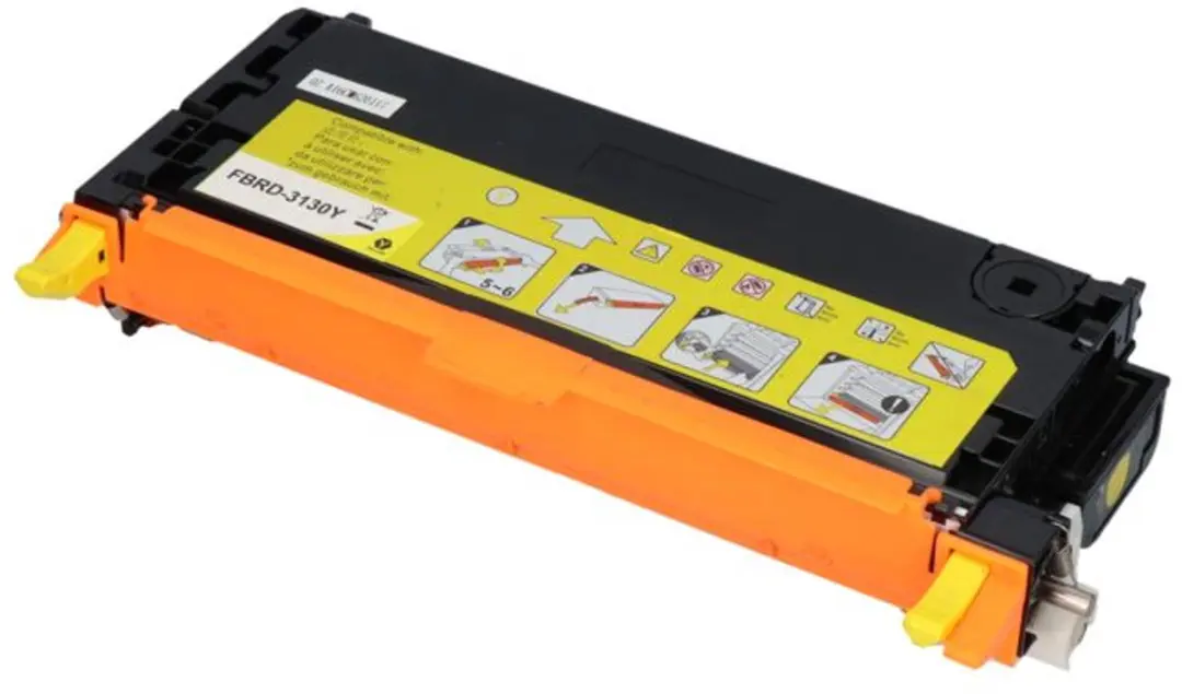PrintAbout H515C Toner Geel - 9.500 pagina's - Dell 593-10291-PA