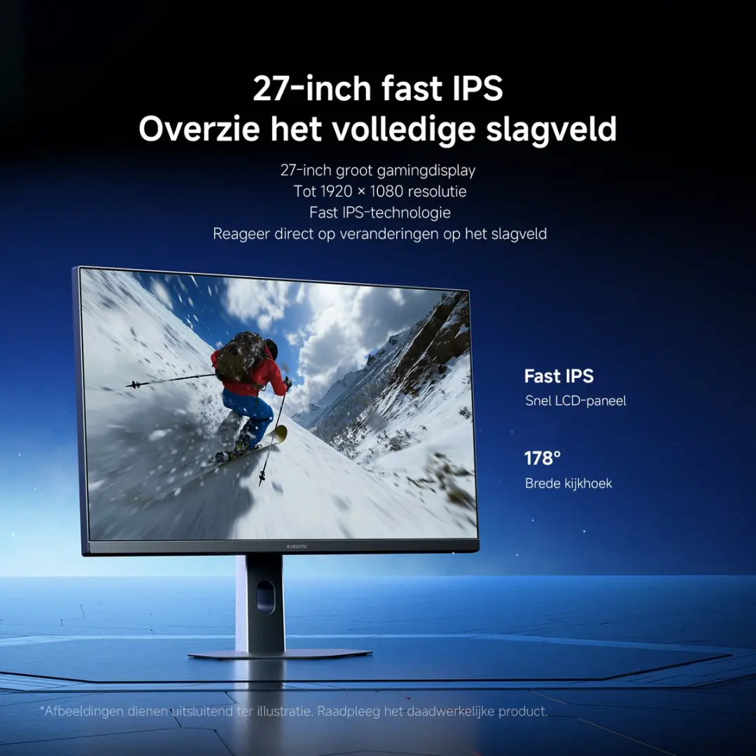 Xiaomi G27i Gaming Monitor ELA6370EU - Zwart