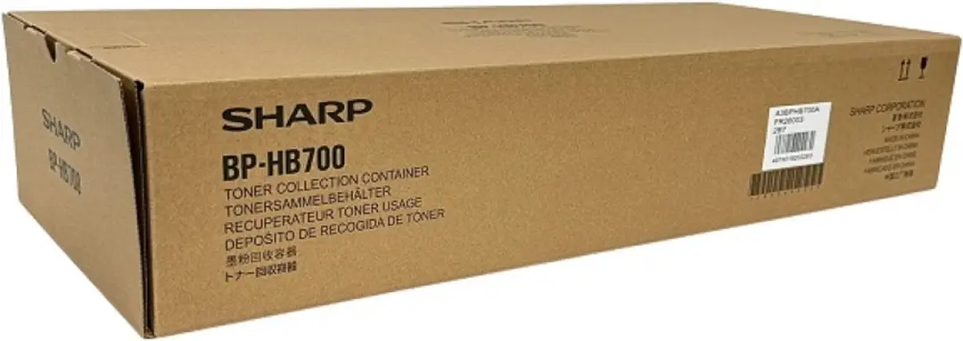 Sharp BP-HB700 Tonerverzamelaar - 50.000 Afdrukken - Zwart