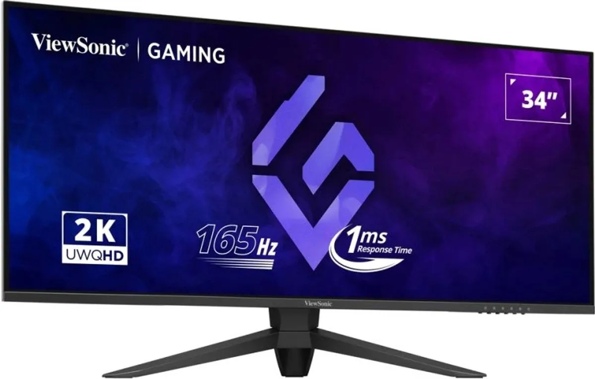 ViewSonic VX3480-2K-PRO Monitor 34" UWQHD 165Hz - Zwart