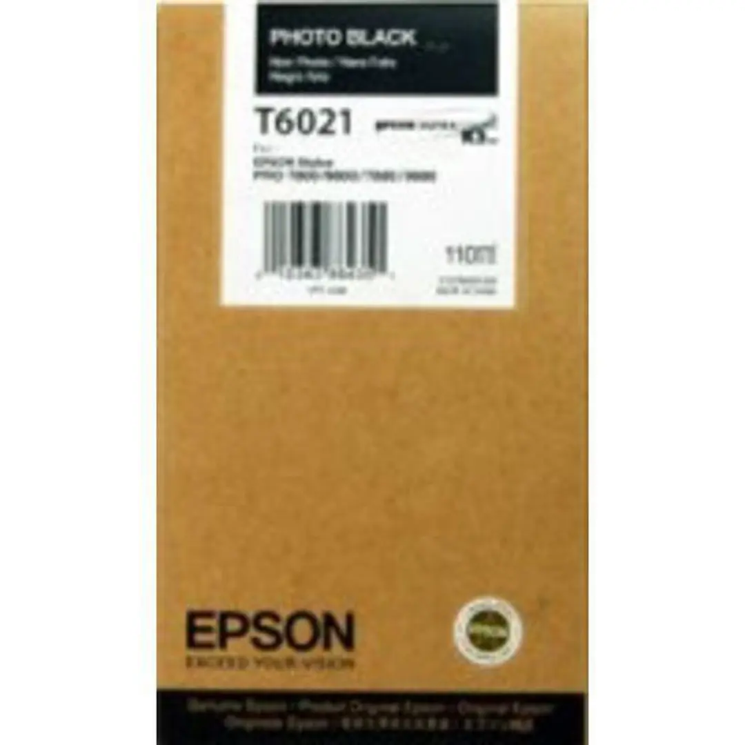 Epson T6021 Inktcartridge Zwart - 110ml