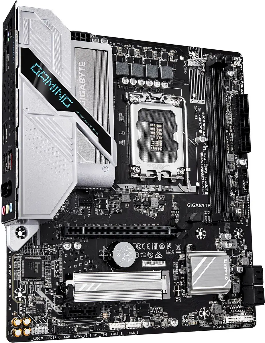 Gigabyte H810M GAMING WIFI6 Moederbord - microATX