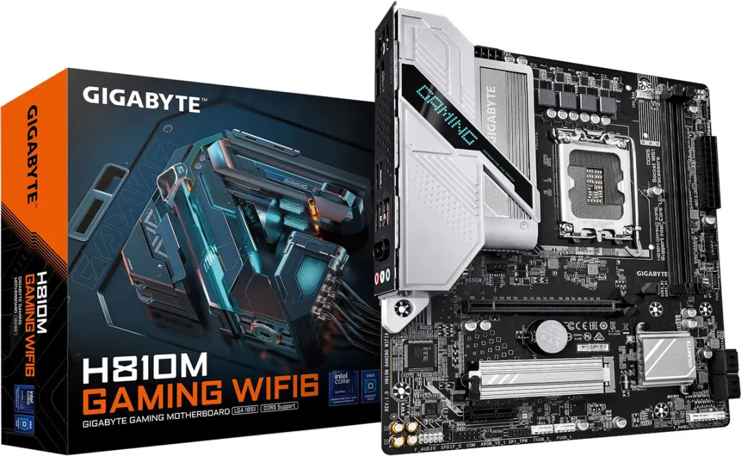 Gigabyte H810M GAMING WIFI6 Moederbord - microATX