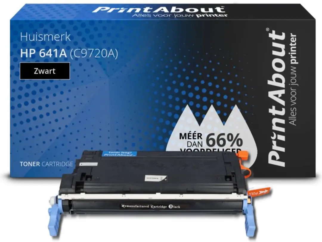 PrintAbout HP 641A C9720A Toner Zwart
