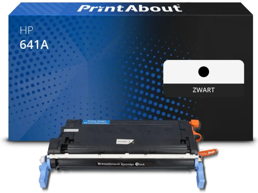 PrintAbout HP 641A C9720A Toner Zwart - 8.500 pagina's