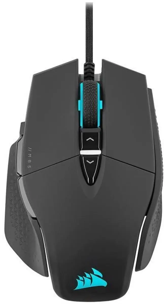 Corsair M65 RGB ULTRA Gaming Muis - MM100 - 8 Knoppen - Zwart