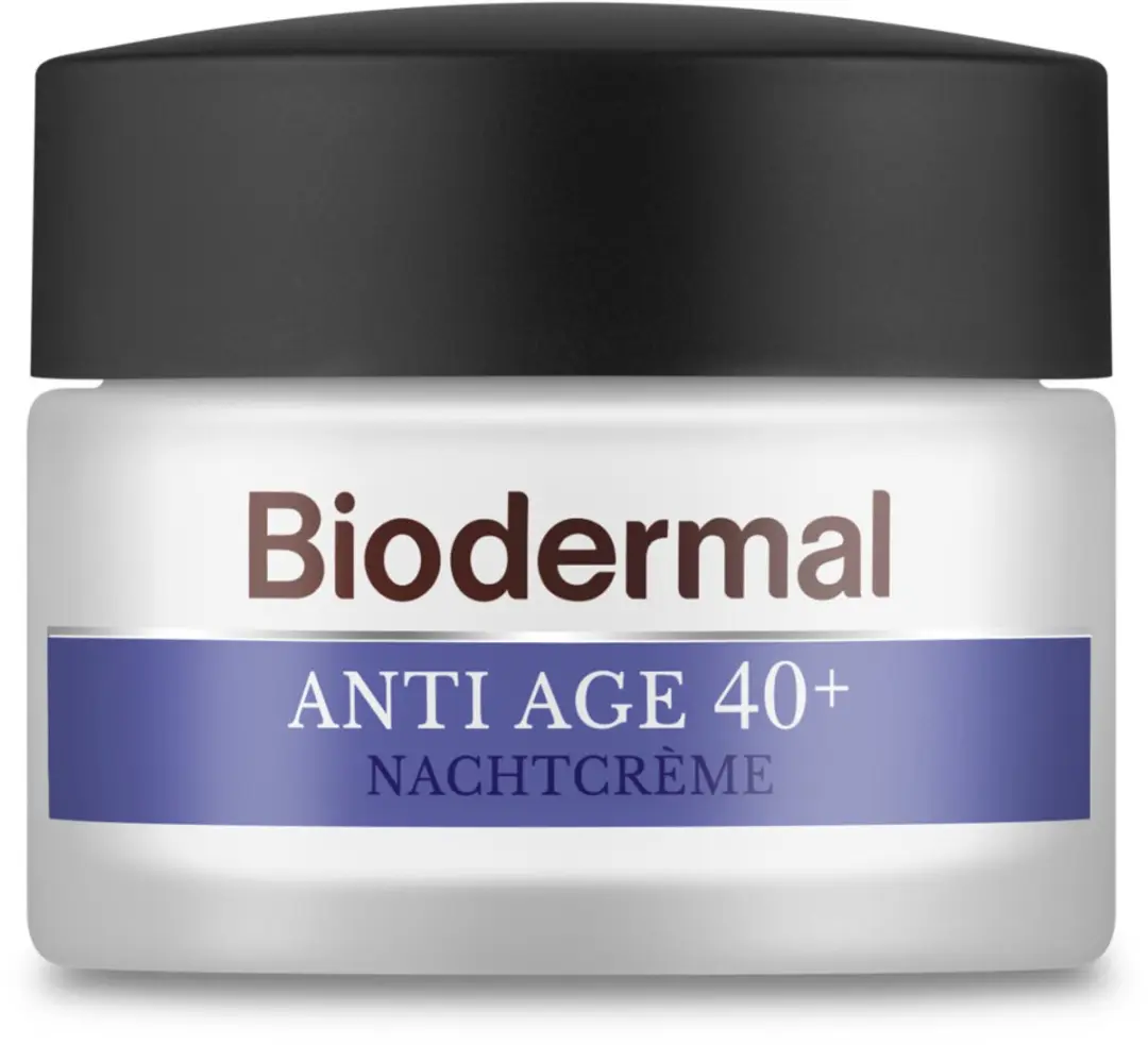 Biodermal Nachtcrème Anti-Age 40+ - 2x50ml