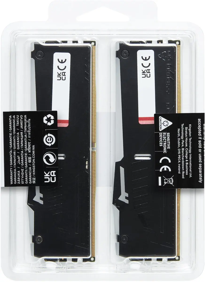 Kingston FURY Beast KF560C36BBE2AK2-64 DDR5 64GB (2x32GB) - 6000MT/s - RGB