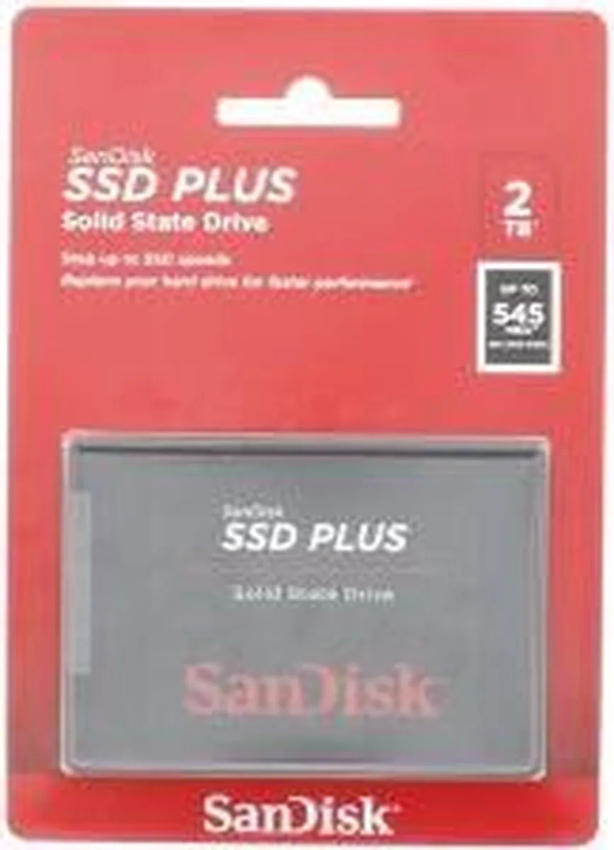 SanDisk SSD PLUS SDSSDA-2T00-G26 2TB - 2.5 inch SATA