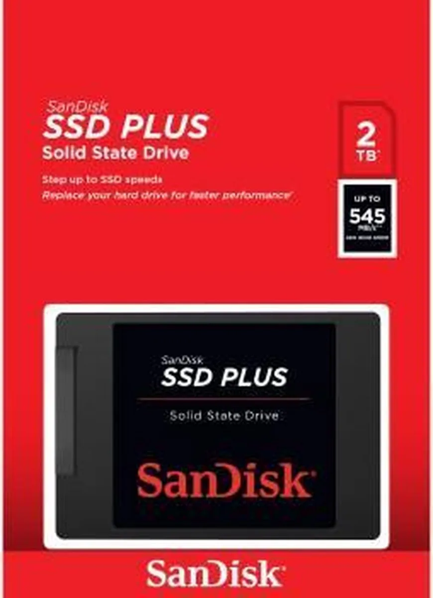 SanDisk SSD PLUS SDSSDA-2T00-G26 2TB - 2.5 inch SATA
