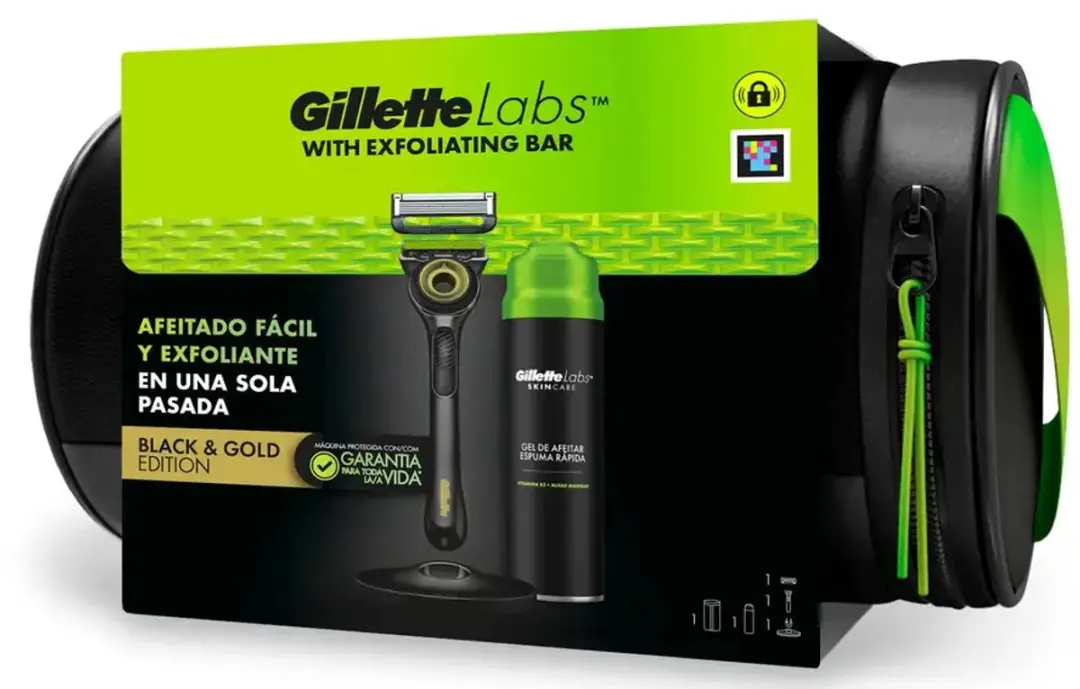 Gillette Labs 1up G+gel Razor 198ml - 5 Bladen - Goud
