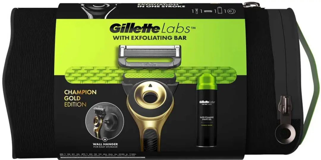 Gillette Labs 1up G+gel Razor 198ml - 5 Bladen - Goud