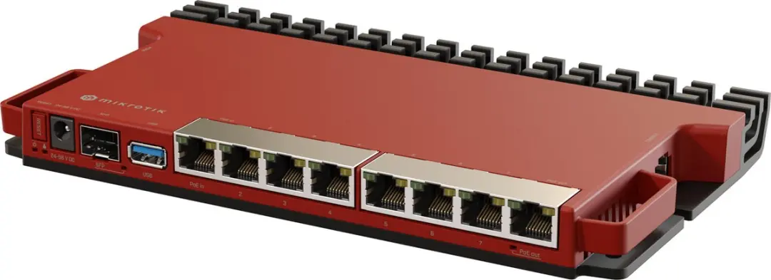 Mikrotik L009UiGS-RM Router - Rood