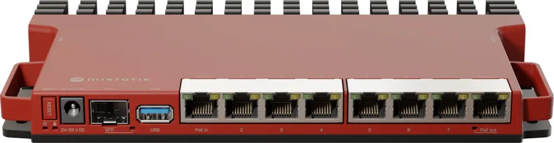 Mikrotik L009UiGS-RM Router - Rood