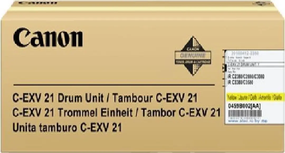 Canon C-EXV21 Drum Unit 0459B002 - Geel - 53.000 Afdrukken