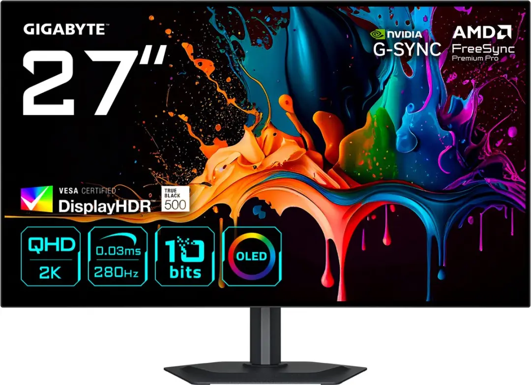 Gigabyte MO27Q28G WOLED Gaming Monitor 27"