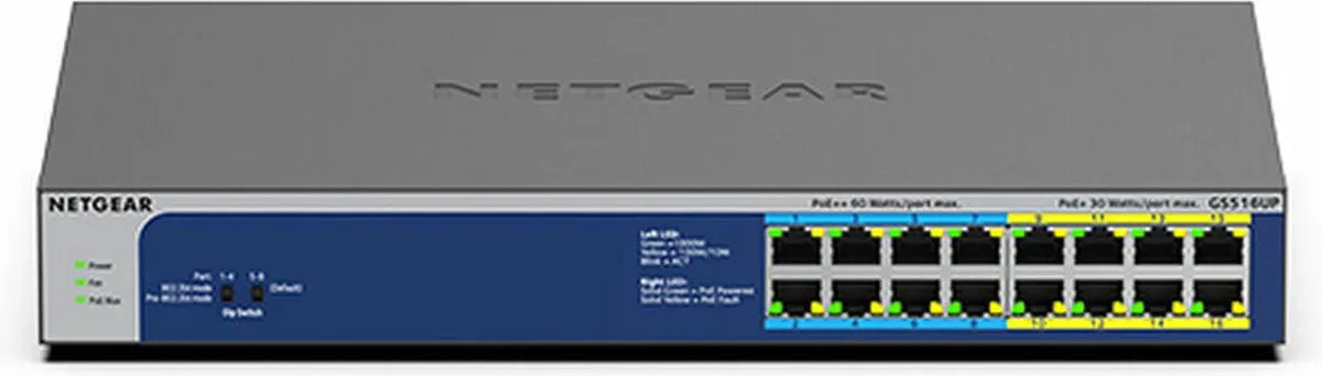 Netgear GS516UP 16-Poort PoE Switch