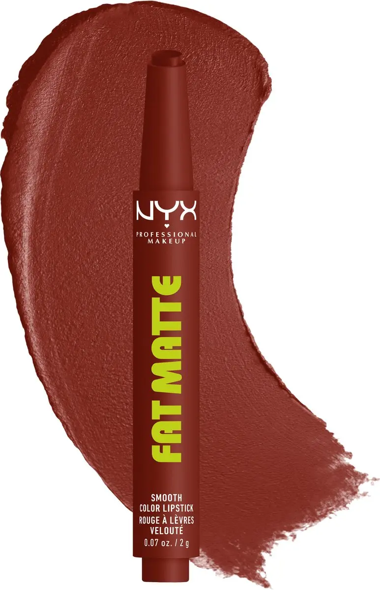 NYX Professional Makeup Fat Matte Lipstick Cocoa - 3.5ml