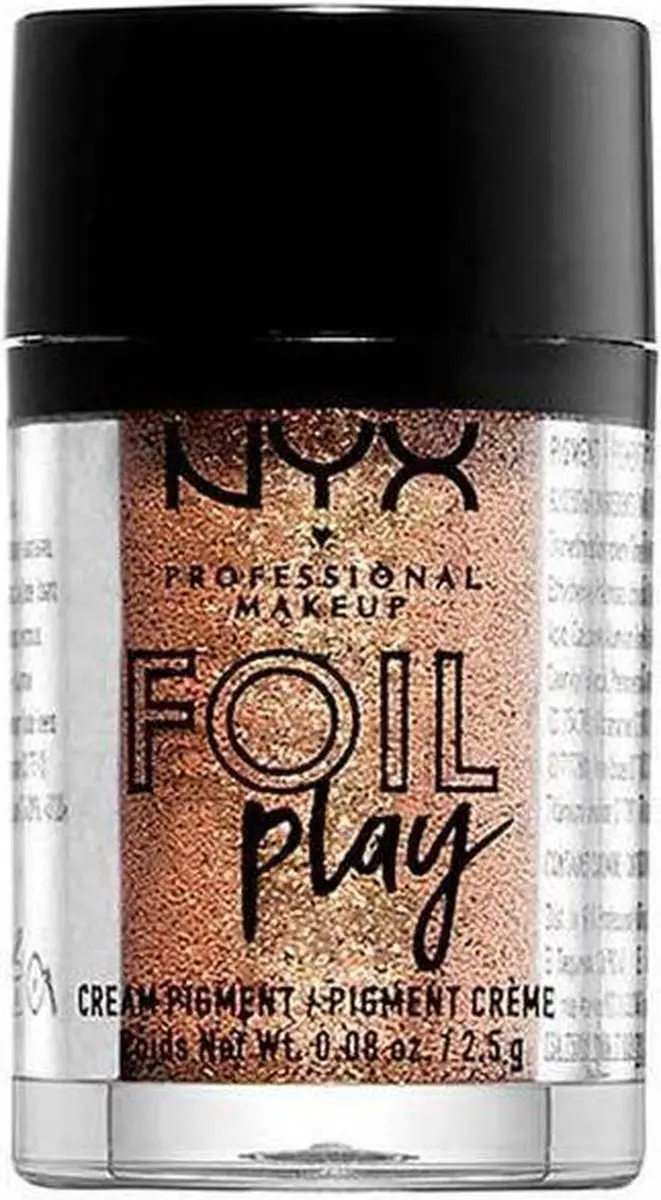 NYX Foil Play Cream Pigment Oogschaduw 04 Dagger - Koper