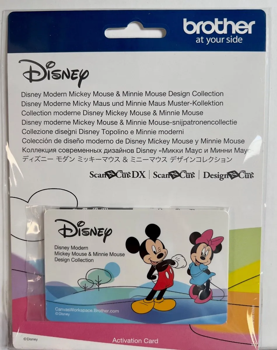 Brother Disney Mickey & Minnie Snijpatronen CADSWNP10