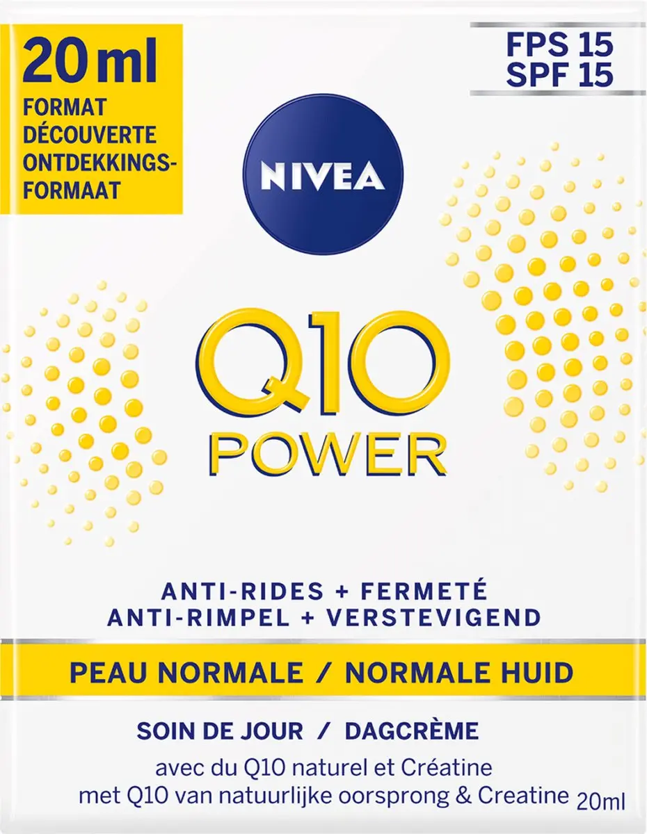 NIVEA Q10 Power+ Dagcrème SPF15 20ml