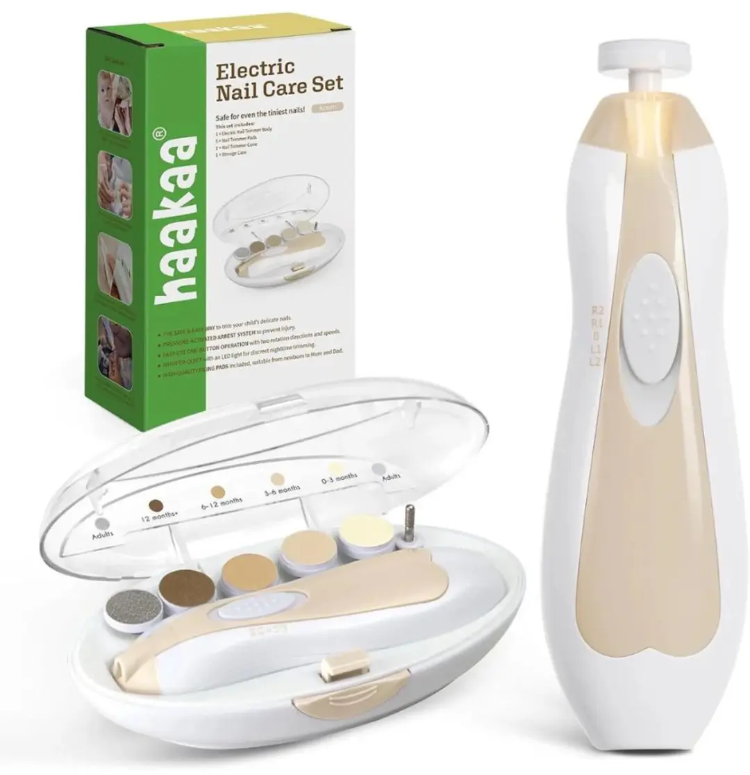 Haakaa Elektrische Baby Nagelverzorging Set