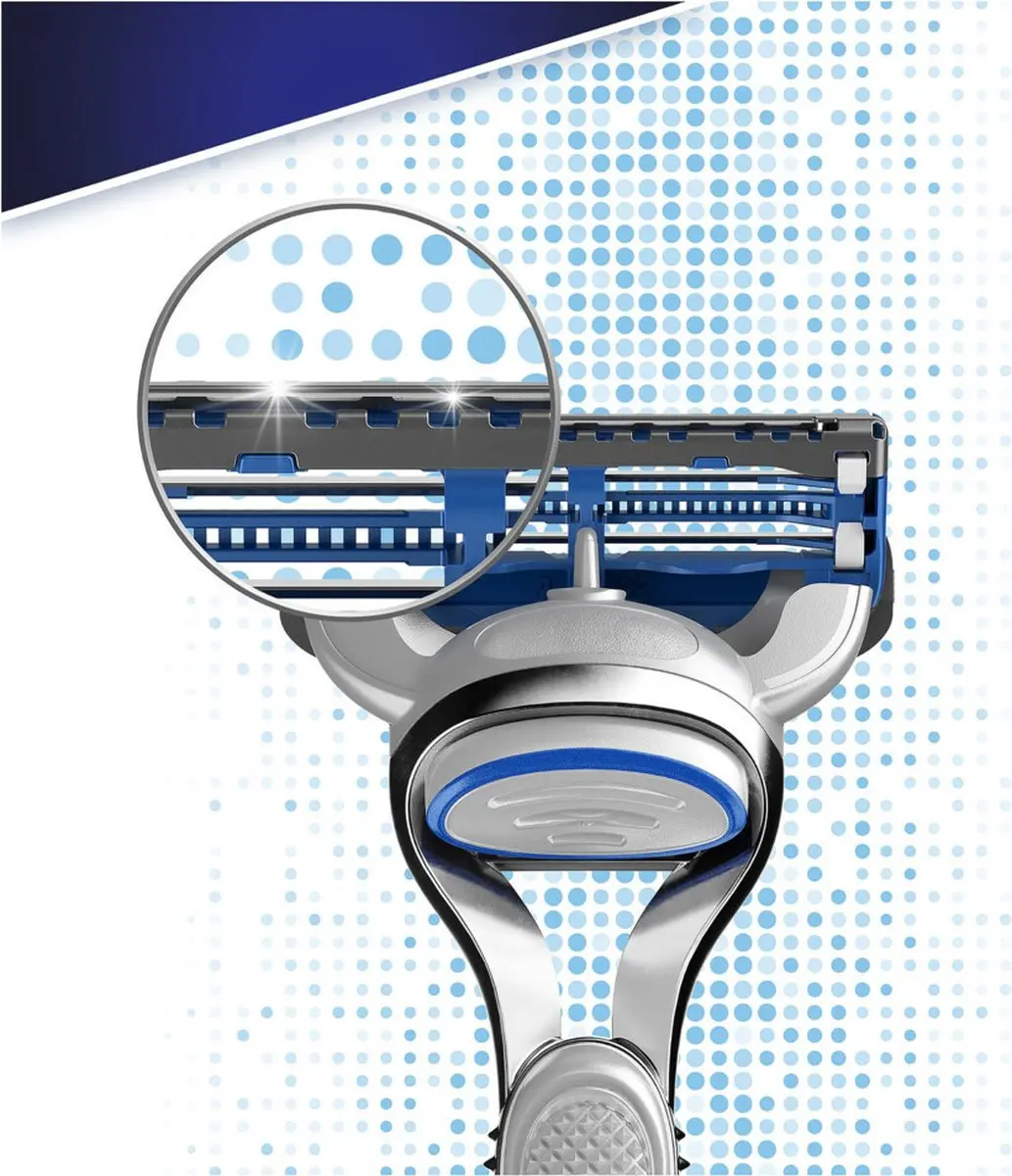 Gillette Skinguard Sensitive Scheersysteem - 2 Mesjes - Zilver