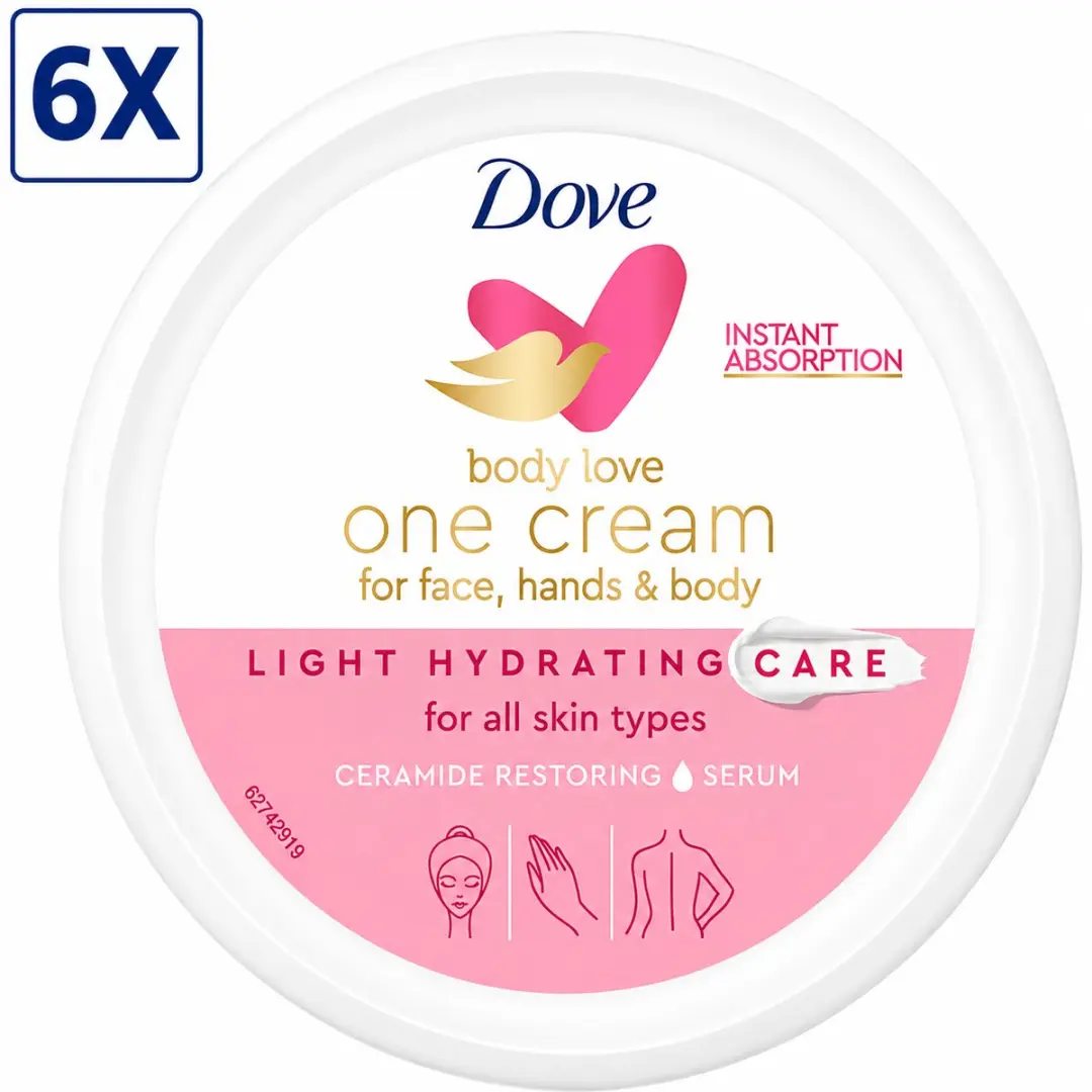 Dove Body Love One Cream Light