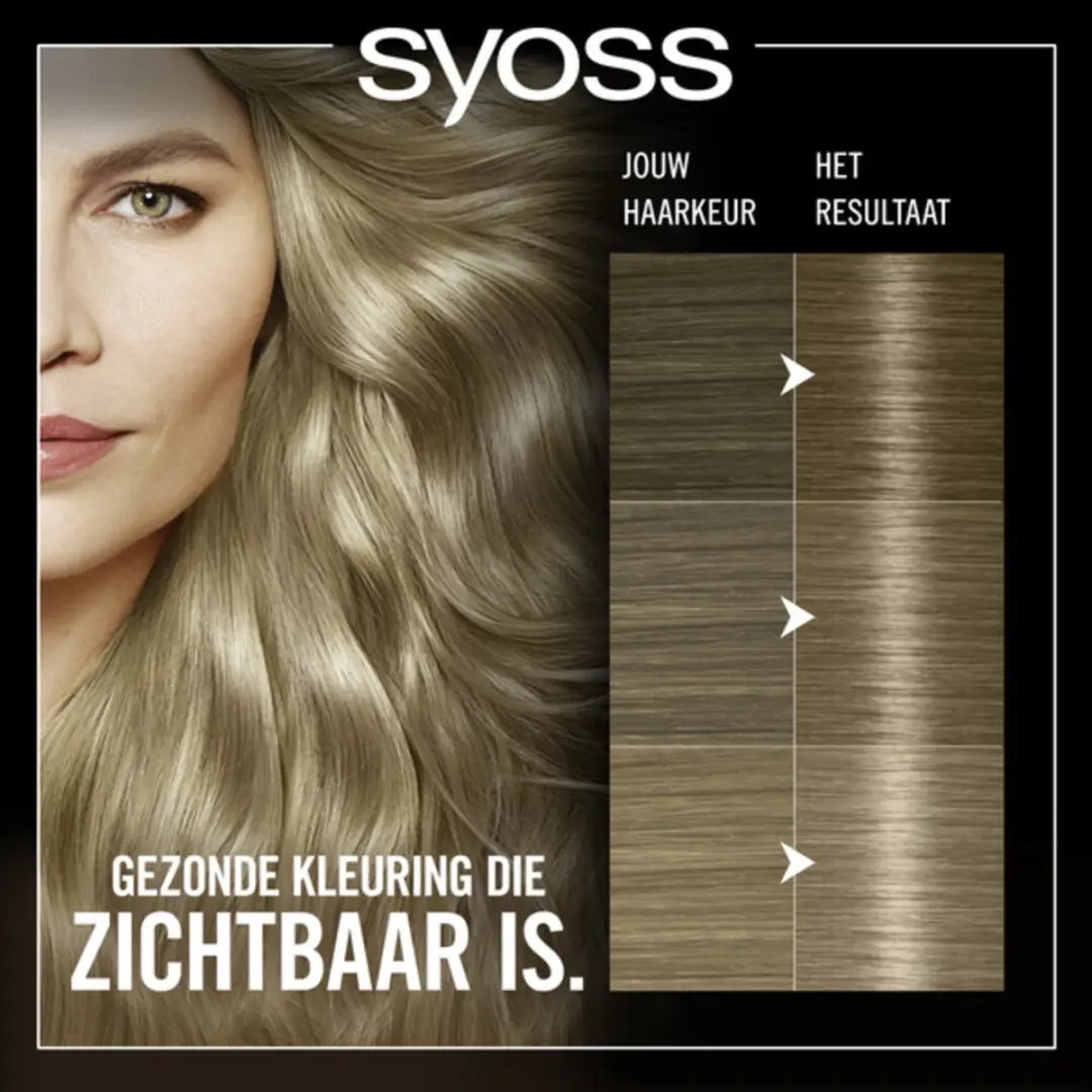 SYOSS Color Oleo Intense 8-50 Natuurlijk Asblond - 48 Stuks