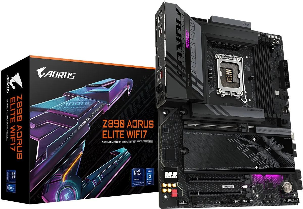 Gigabyte Z890 AORUS ELITE WIFI7 Moederbord - ATX