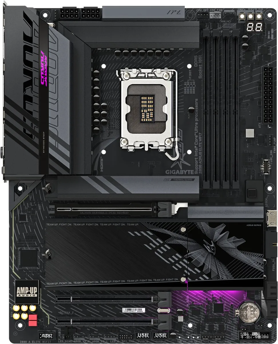 Gigabyte Z890 AORUS ELITE WIFI7 Moederbord - ATX