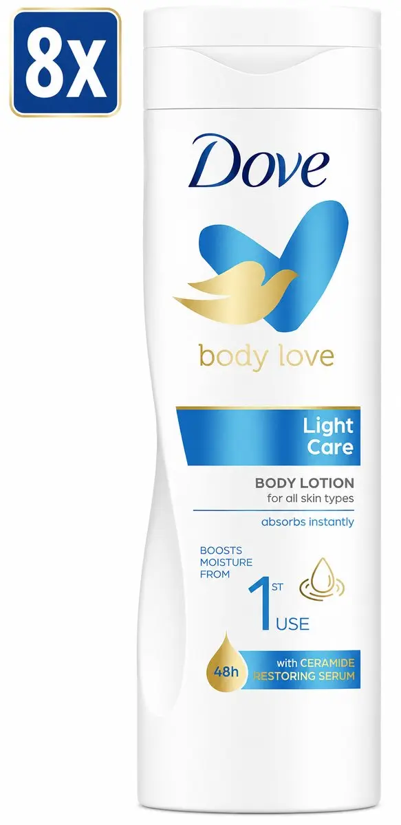 Dove Body Love Lotion Light Care 3200ml