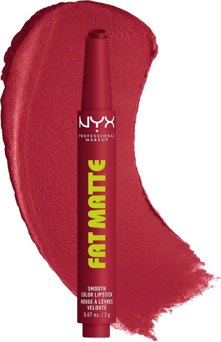 NYX Professional Makeup Plushin Plum Matte Lipstick 3.5ml