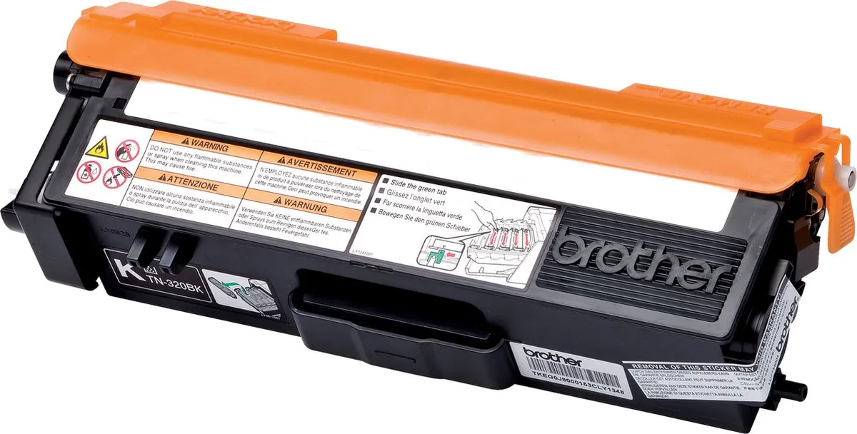 Brother TN-320BK Tonercartridge - 2500 pagina's