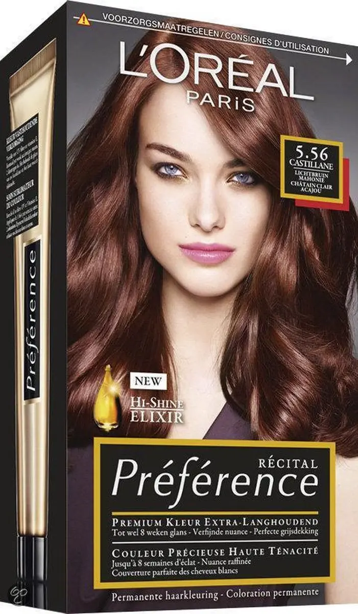 L'Oréal Paris Preference 5.56 Castillane Haarkleuring 105ml