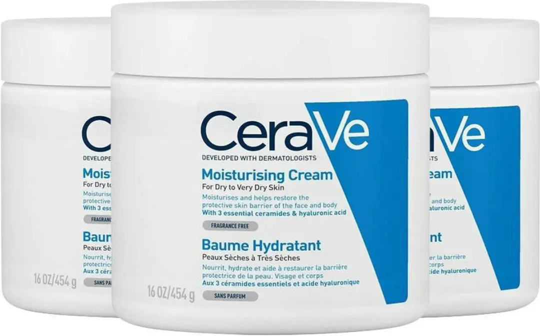 CeraVe Hydraterende Crème - 3x454g Voordeelverpakking