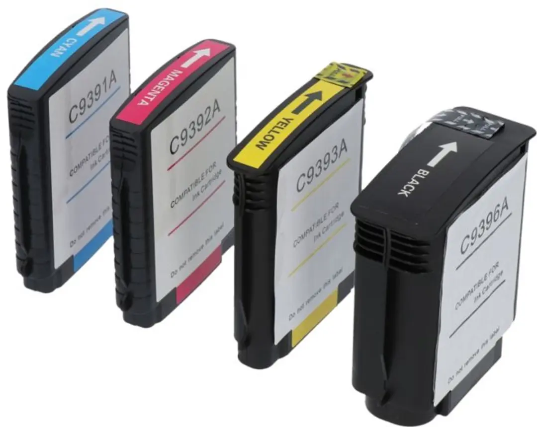 PrintAbout Inktcartridge C9396AE - 4 Kleuren - 153ml - XL - o.a. HP OfficeJet Pro 8600