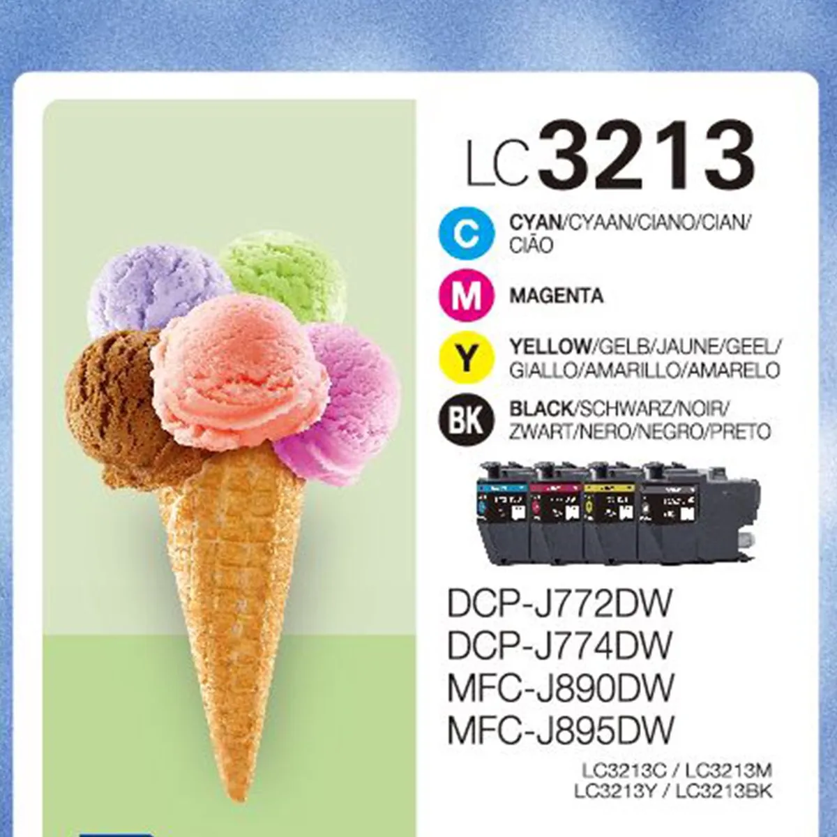 Brother LC-3213VAL Inktcartridge - Zwart/Cyaan/Magenta/Geel