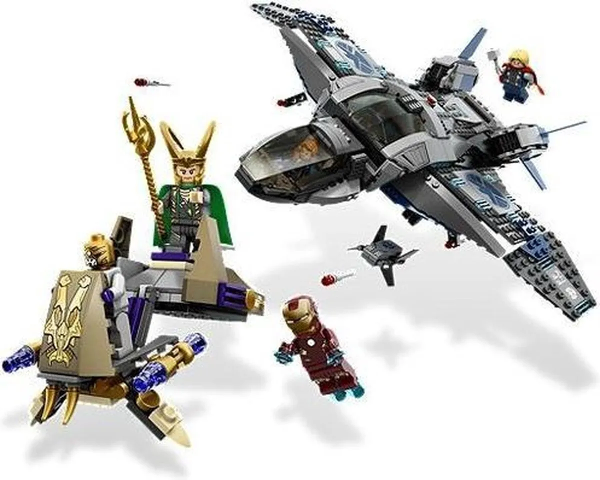 LEGO Quinjet Luchtduel 6869 - 735 Stukken - afbeelding 3 van 6