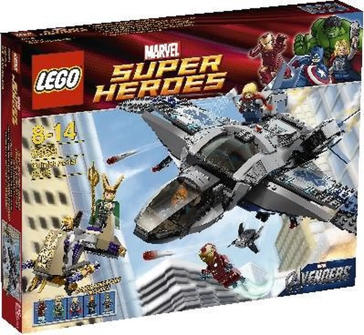 LEGO Quinjet Luchtduel 6869