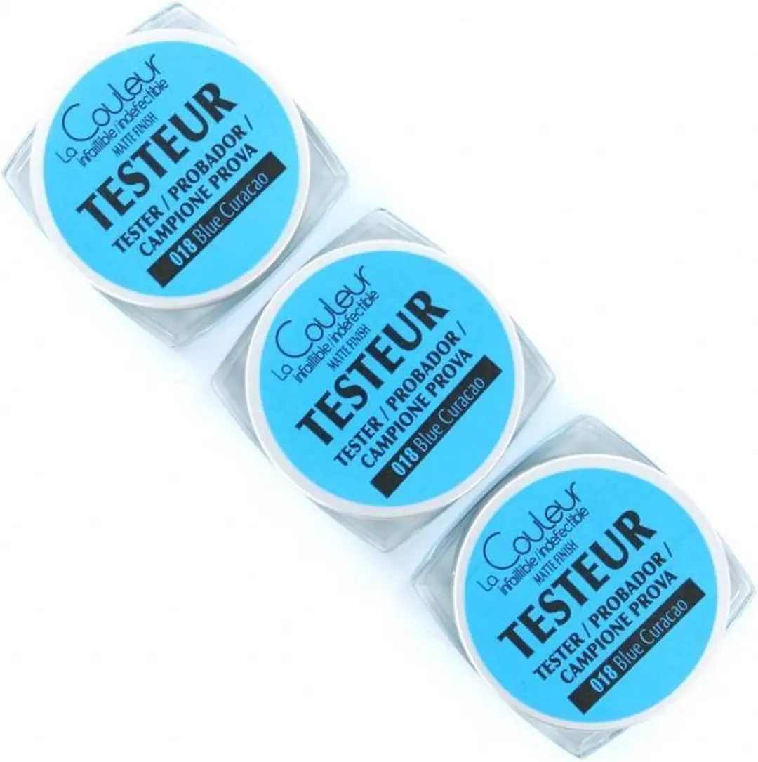 L'Oréal Paris Color Infallible Oogschaduw 018 Blue Curacao - 3 Stuks