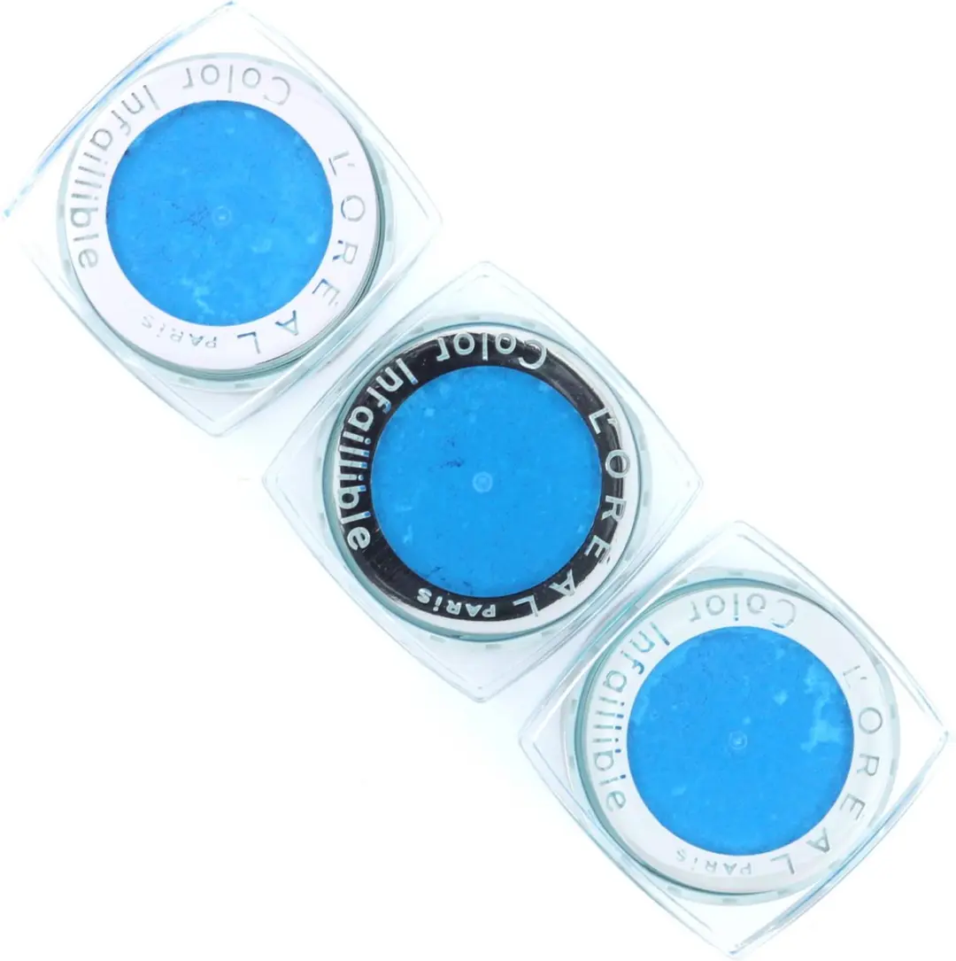 L'Oréal Paris Color Infallible Oogschaduw 018 Blue Curacao - 3 Stuks