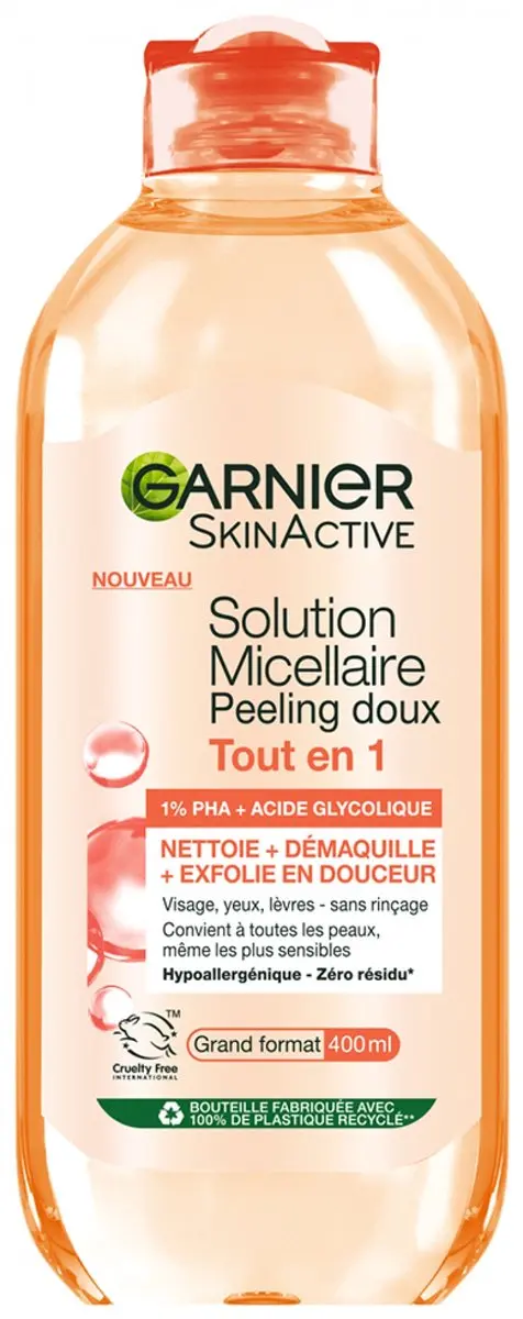 Garnier SkinActive Milde Peeling Micellaire Oplossing 400ml