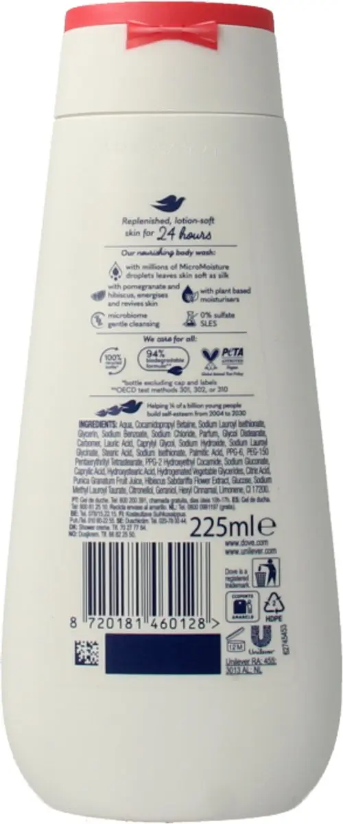 Dove Douchecrème Reviving 225ml